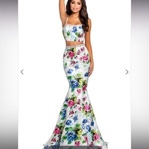 Johnathan Kayne Prom, Homecoming, Formal Pageant, Floral, Cocktail Dress 2